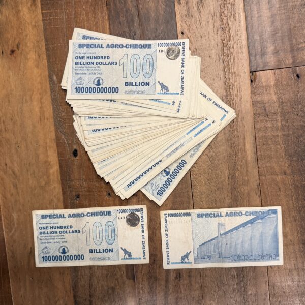 Zimbabwe Agro-Cheques 100B